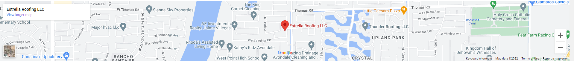 Map image for Estrella Roofing LLC